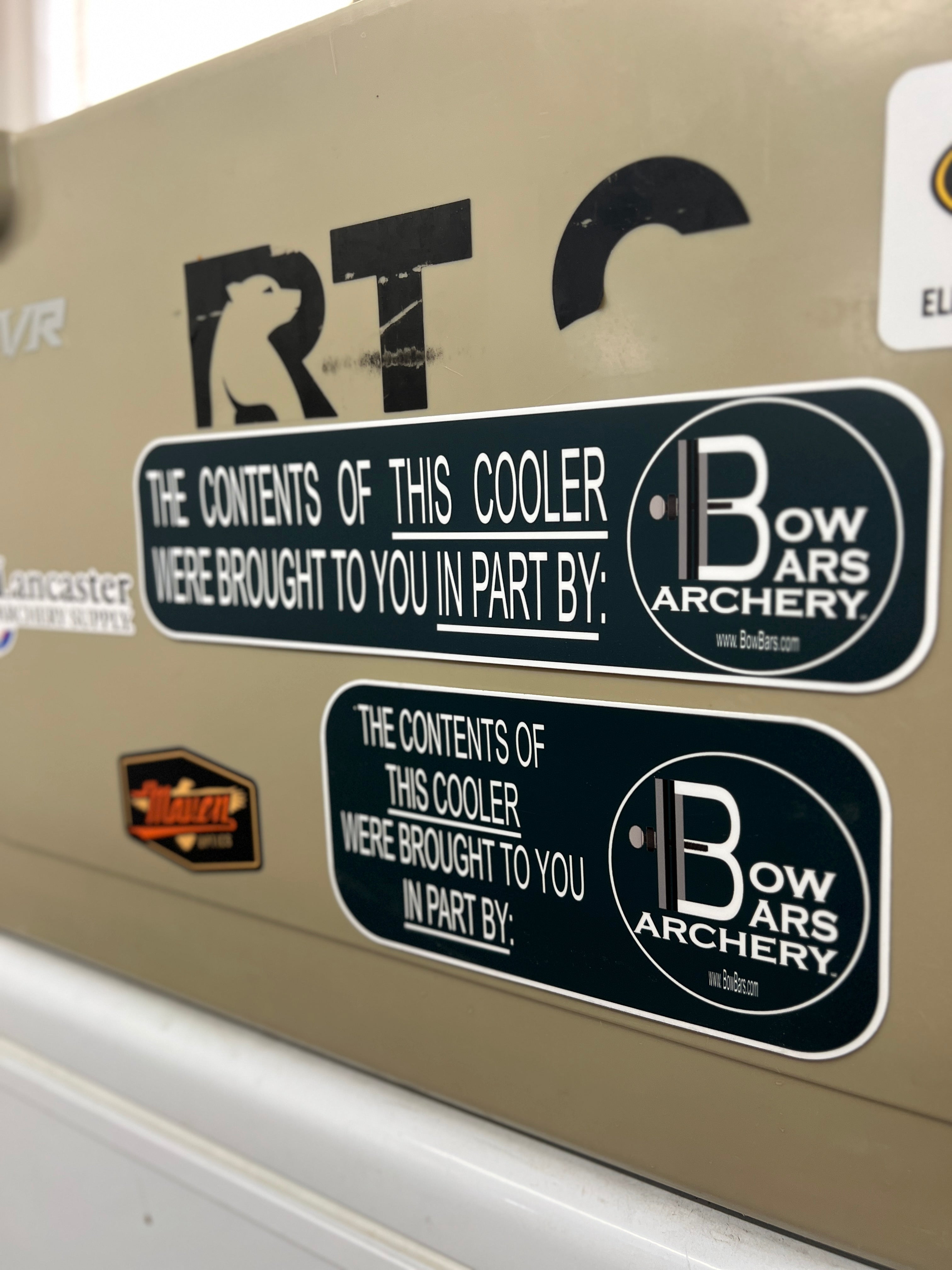 The Contents Of This COOLER - Sticker