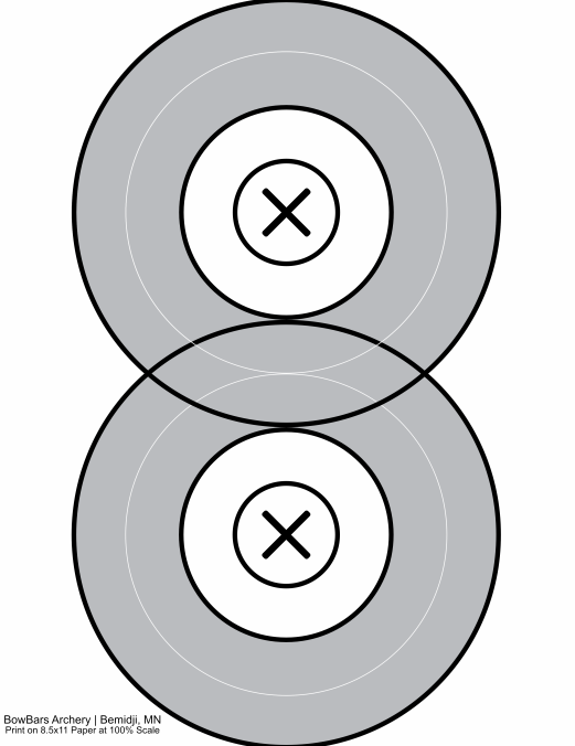 Archery Target Faces - Five Spot