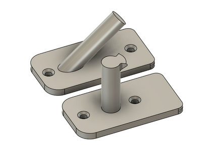 European Mount Hook w/ Picture Holder