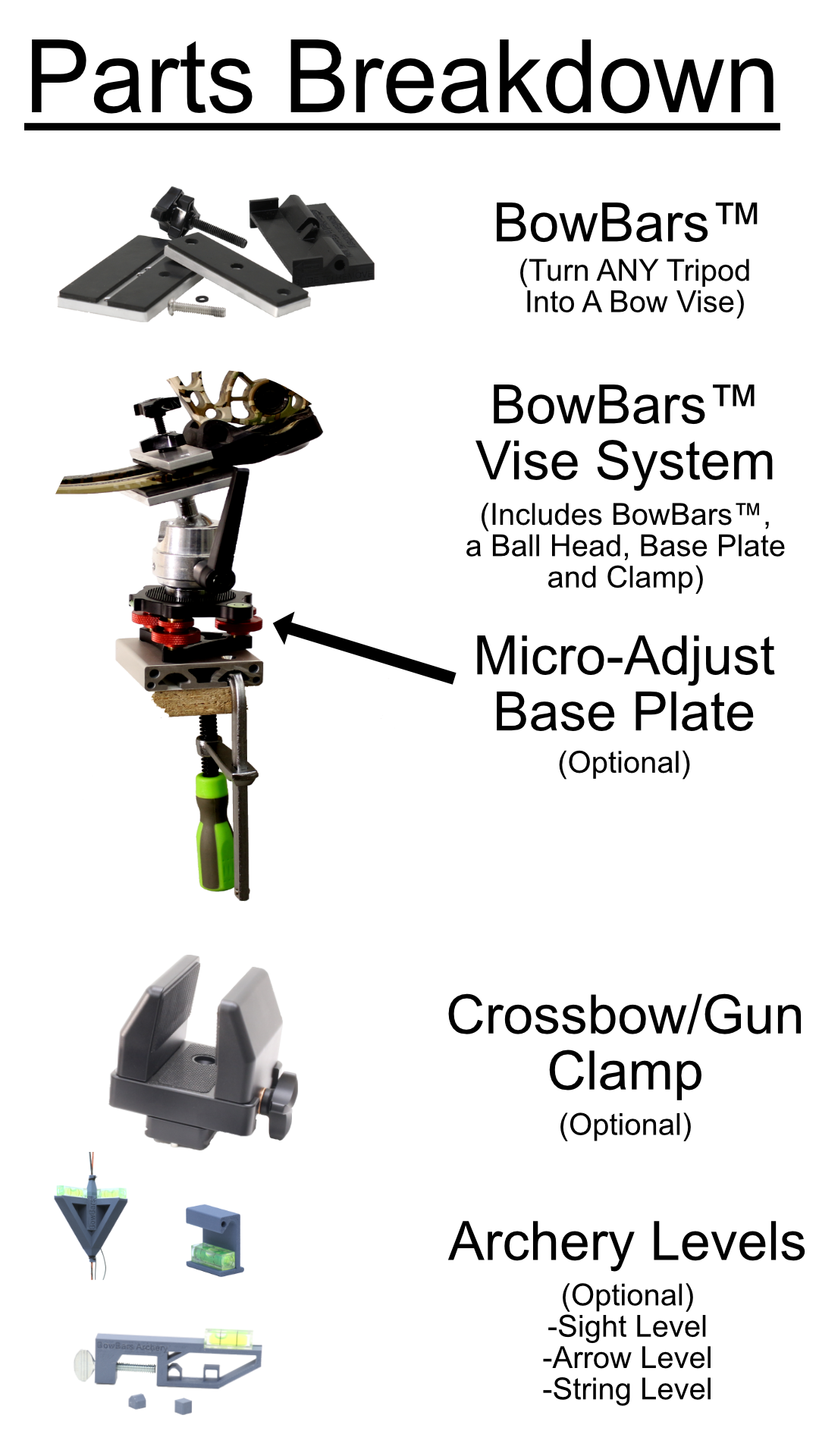 BowBars™ Vise System